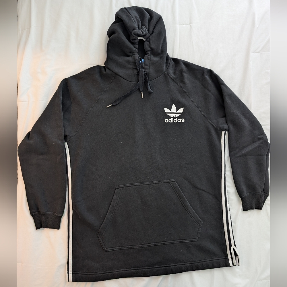 Unisex Adidas Fleece Longline Hoodie